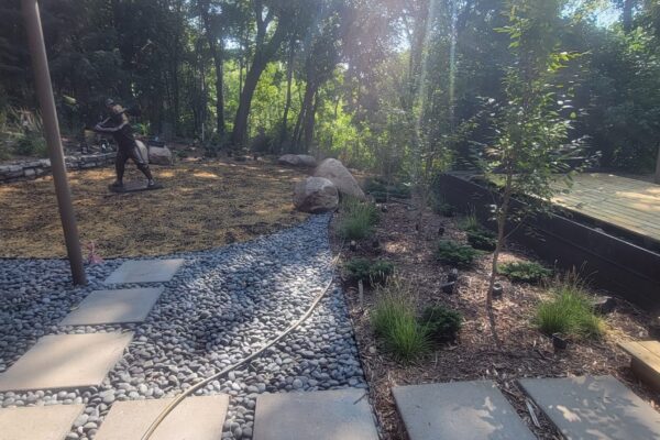 MENDOTA HEIGHTS MID-CENTRY WOODLAND EDGE_After_Paved Walk Detail