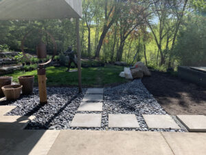MENDOTA HEIGHTS MID CENTRY WOODLAND EDGE Install Paved Walk Destail 1