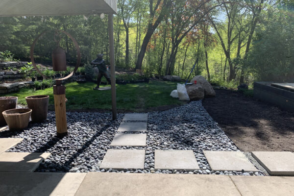 MENDOTA HEIGHTS MID-CENTRY WOODLAND EDGE_Install_Paved Walk Destail